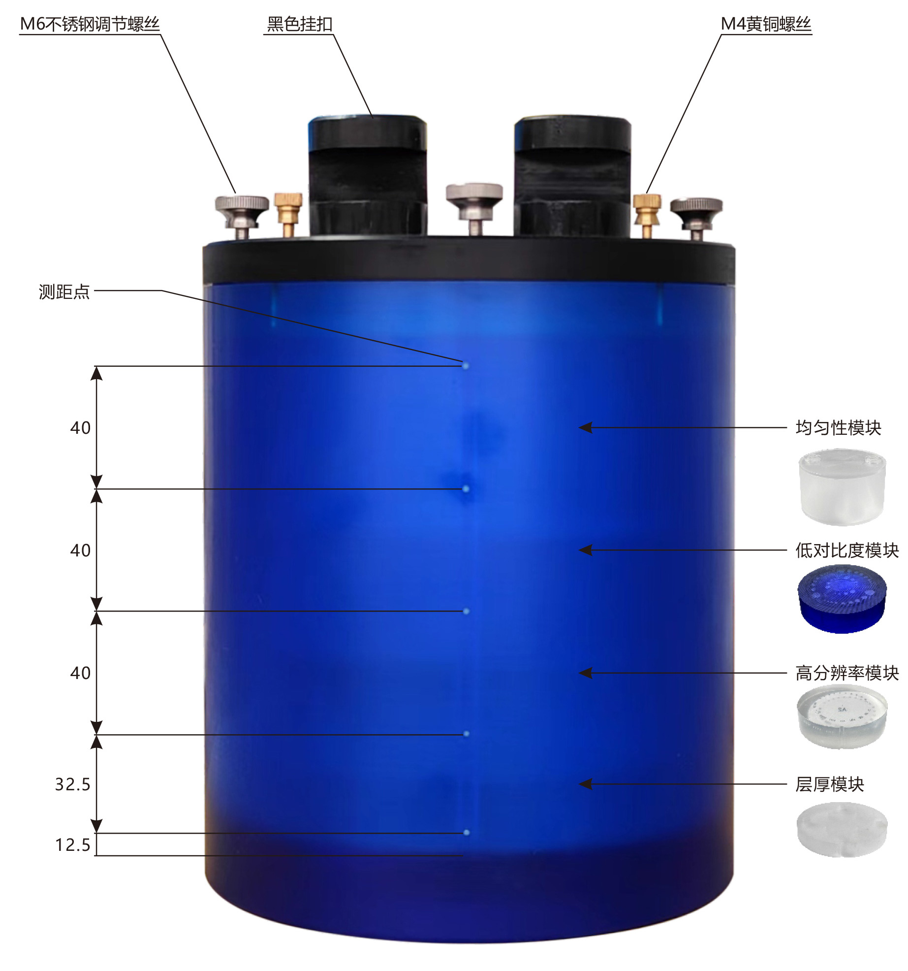 CT性能模體(CTP500)——技術(shù)規(guī)格書